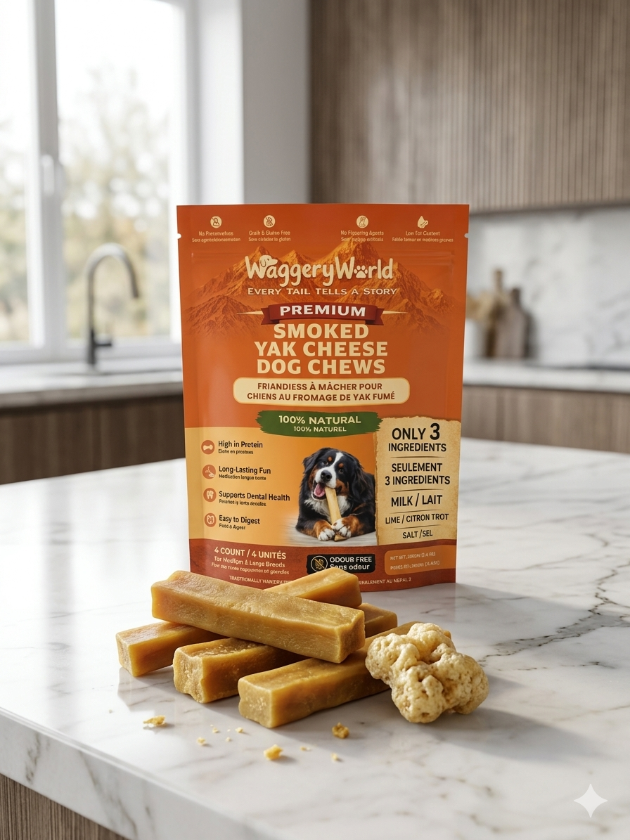 Waggery World packaging real product
